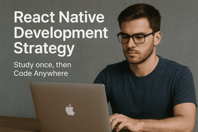 React Native Development Strategy: Study once, then Code Anywhere