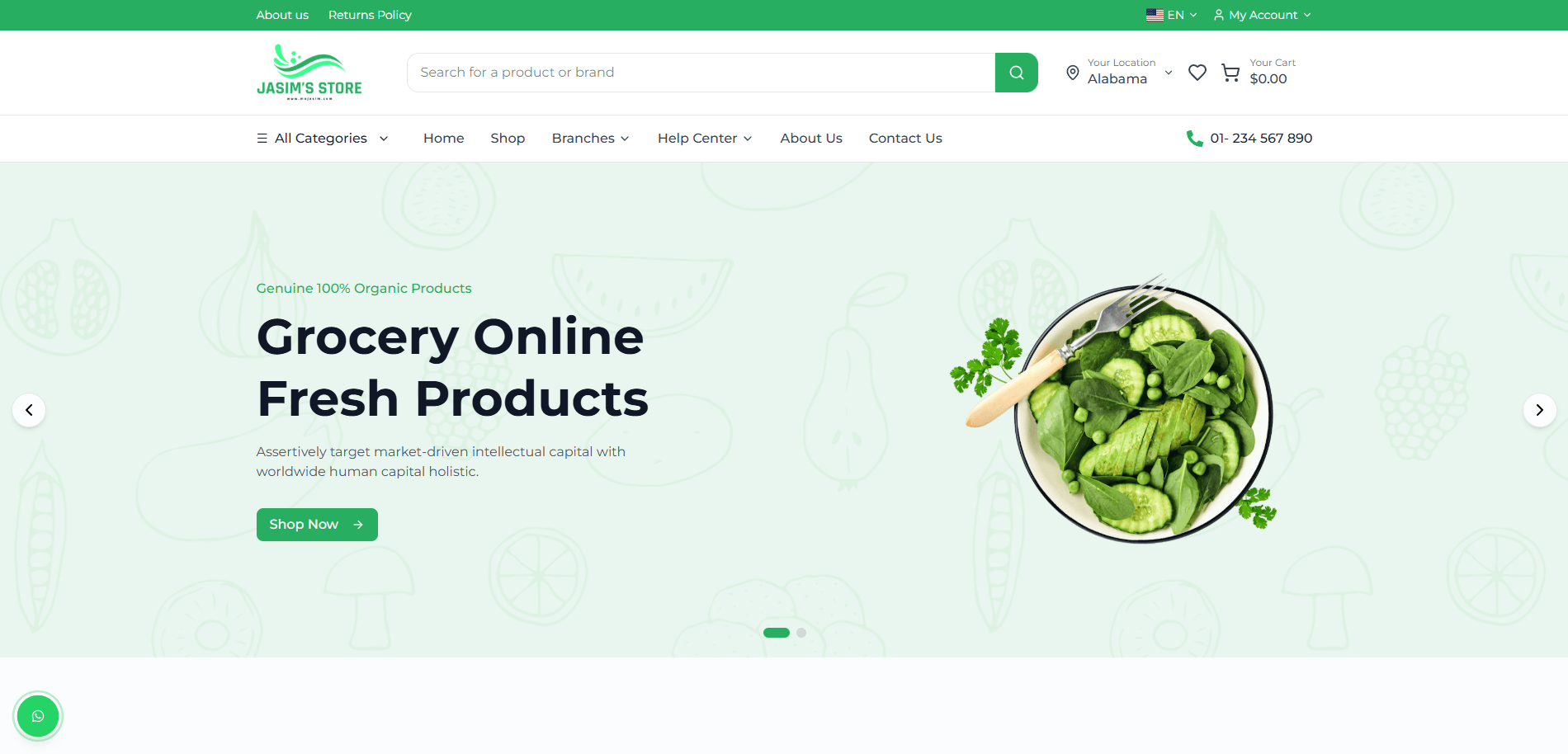 Food Store project thumbnail